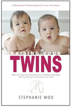 Raising Your Twins:
Real Life Tips On Parenting Your Children with Ease
(Without Kicking Your Spouse to the Curb)!
Stephanie Woo